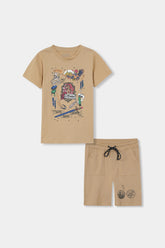 Boys Harry Poter Set of Short & Tee